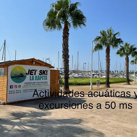 Vistas Al Mar, En El Club Nautico De Sant Carles De La Rapita, 3 Apartment